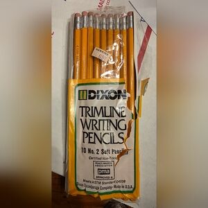 Vintage DIXON Trimline Writing Pencils #2